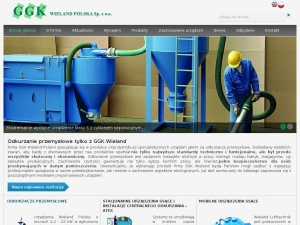 Odpylacze przemysłowe pochodzą z firmy GGK Wieland Polska